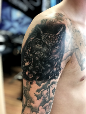Cover Up in progress