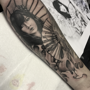 Part of japanese style full sleeve pro