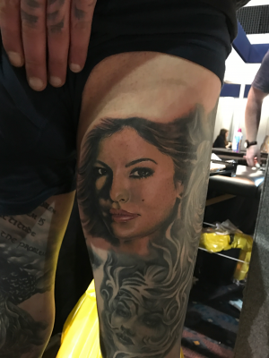 Part of leg sleeve pro